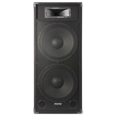 Dual 15 Active Dj Speakers Fenton Csb215 Pair 3200w