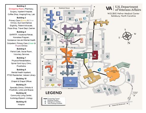 Campus Map Va Salisbury Health Care Veterans Affairs