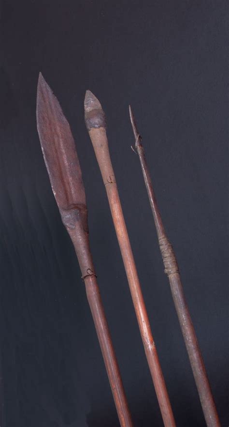 Five Early Aboriginal Spears Artoceanic