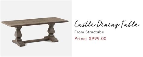 The table's rich stain hue highlights the wood's natural grain, creating a subtle sunburst effect. Designer Dupes: Our Best Highs and Lows Ever