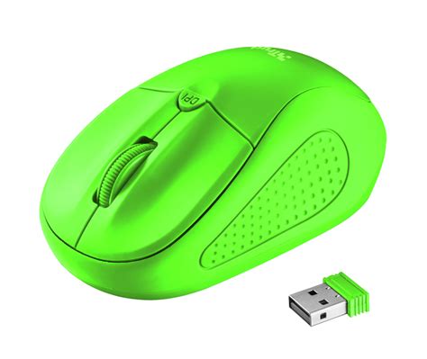 Primo Wireless Mouse Neon Green