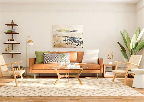 Mid Century Modern Interior Design For A Best Living Room Ideas