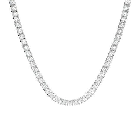 40 Carat Diamond Tennis Necklace Raven Fine Jewelers