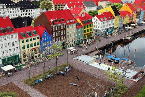A Map Of The Legoland In Billund Denmark Editorial Stock Image Image