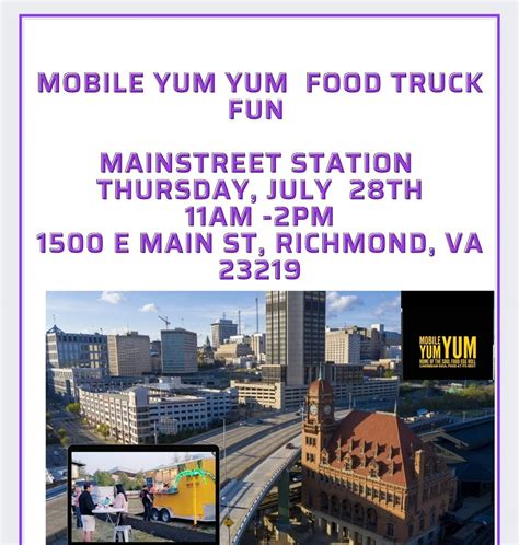 mobile yum yum food truck and catering events