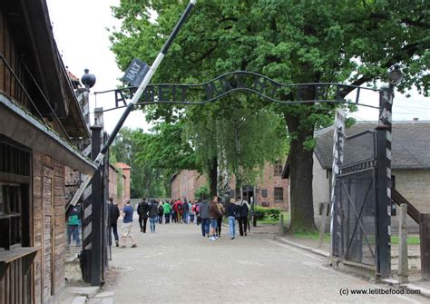 They were starved, forced to brave the terrible cold, punished with all the brutality in the world, and were used for labour. Auschwitz, Poland (29 May 2014) - Let It Be Food