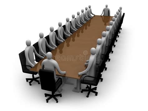 Business Meeting Stock Illustration Illustration Of Meeting 1394578