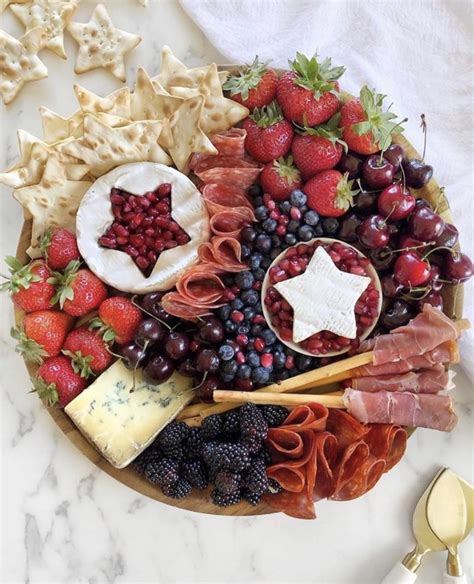 Red White And Blue Charcuterie Board For The 4th Of July Homebop