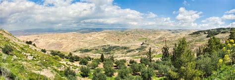 View Of The ` Promised Land` From Mount Nebo Stock Image Image Of