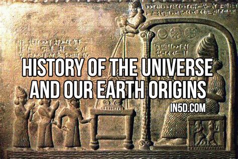 History Of The Universe And Our Earth Origins In5d In5d