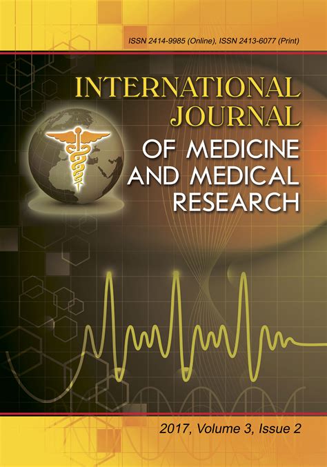 Archives International Journal Of Medicine And Medical Research