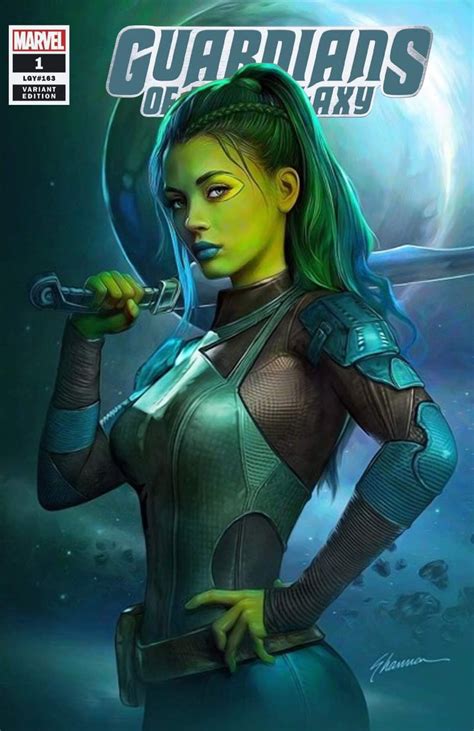 Guardians Of The Galaxy 1 Shannon Maer Gamora Tcm Variant The Comic Mint