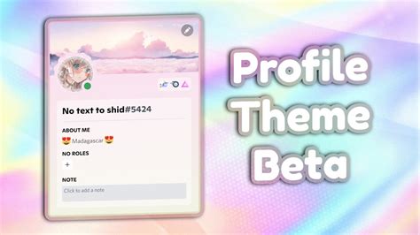 Discord Profile Themes Beta How To Get Them Youtube