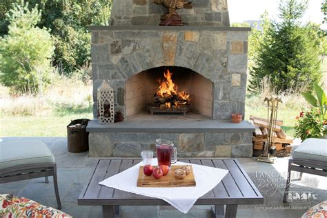 Pavilion With Outdoor Fireplace Cozy Practical Beautiful