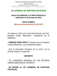 Ley General de Partidos Políticos ley general de partidos pol ticos pdf PDF PRO