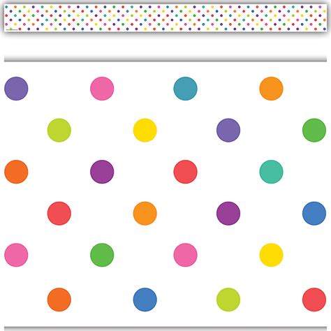 Teachersparadise Teacher Created Resources Colorful Dots Straight
