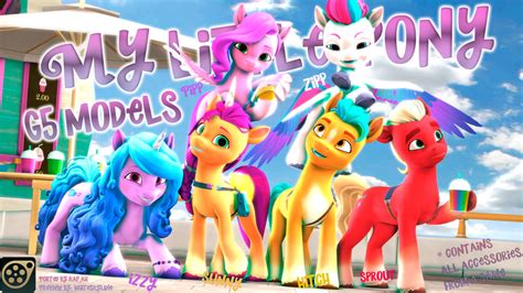 Dl My Little Pony G5 Models Sfm By Kap Ah On Deviantart
