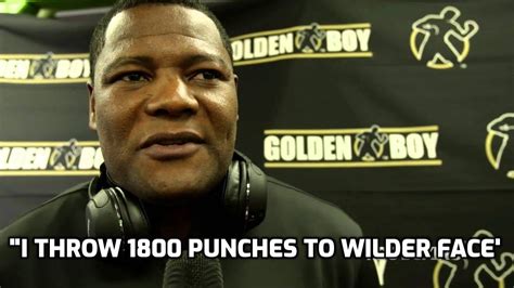 Luis Ortiz Claims He Will Throw 1800 Punches Against Deontay Wilder In
