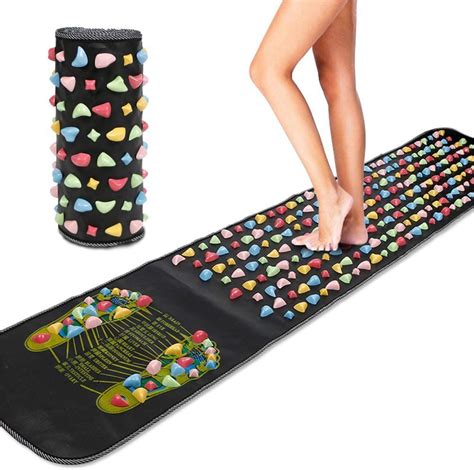 Reflexology Foot Massage Stone Mat Clydsey