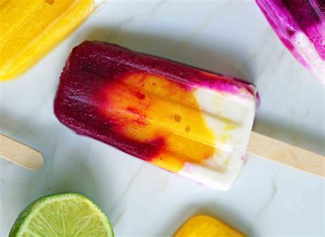 Homemade Fruit Popsicles Recipe Fruit And Cream Popsicles How To Make Homemade Fruit And Cream