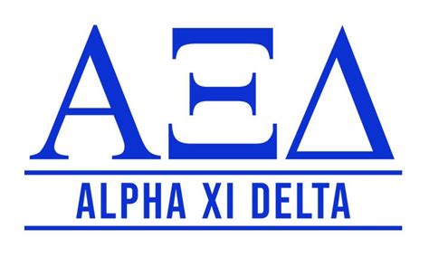 Alpha Xi Delta Custom Sticker Personalized Sale 695 Greek Gear