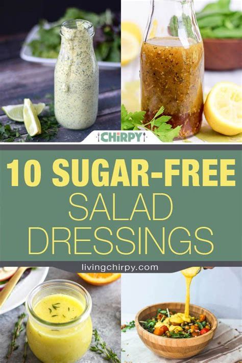Healthy Salad Dressings Sugar Free Salad Dressing Sugar Free Dressing Low Calorie Salad