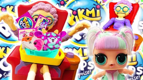 Lol Surprise Dolls Greedy Granny Game W Pikmi Pops Featuring Unicorn Sugar Queen And Treasure