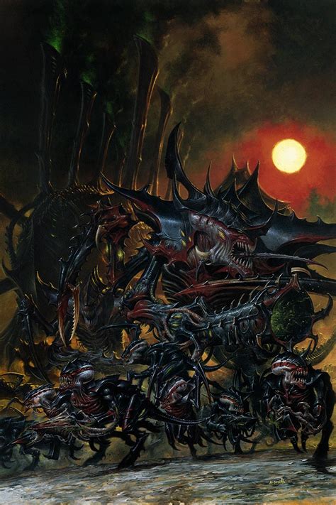 Hive Fleet Behemoth Warhammer Art