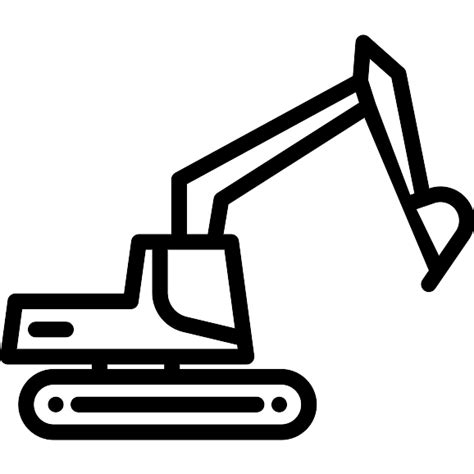 Excavator Vector SVG Icon (11) - SVG Repo Free SVG Icons