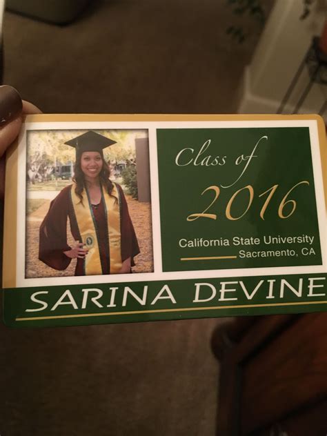 Graduation Magnets Personalized Borders Magnetqueen In 2020