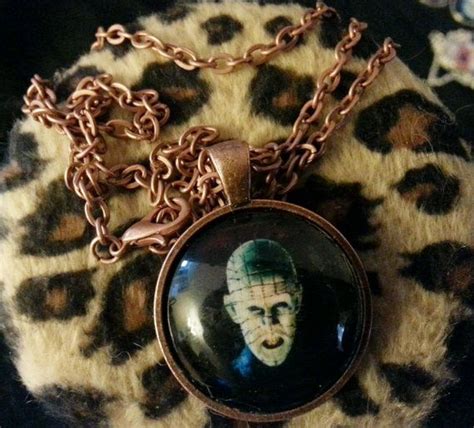 Pinhead Necklace Halloween Horror By Roadkilljill On Etsy Horror