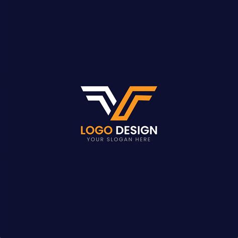 Vf Logo Design 5269974 Vector Art At Vecteezy