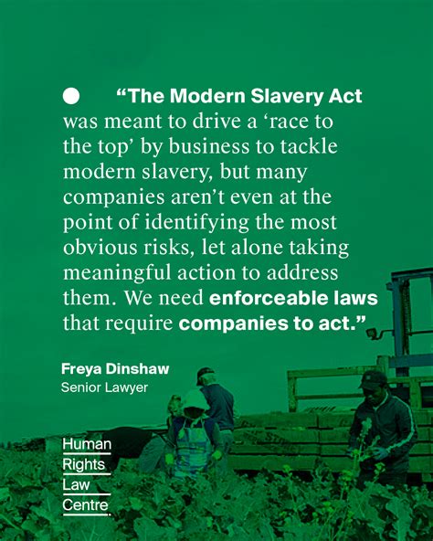 Paper Promises Evaluating The Early Impact Of Australias Modern Slavery Act Human Rights Law