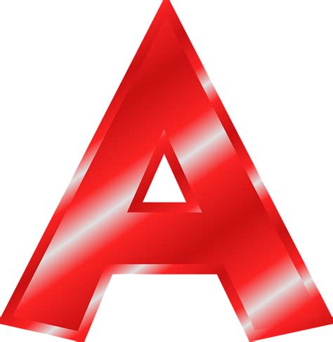 Alfabet A Abc Gratis Vektorgrafik På Pixabay