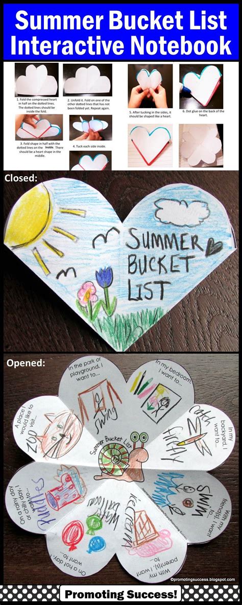 Arctic animals, hibernation, snow/cold and chinese new year. Summer Bucket List Craft Activity, End of the Year Writing Activities | End of school year ...