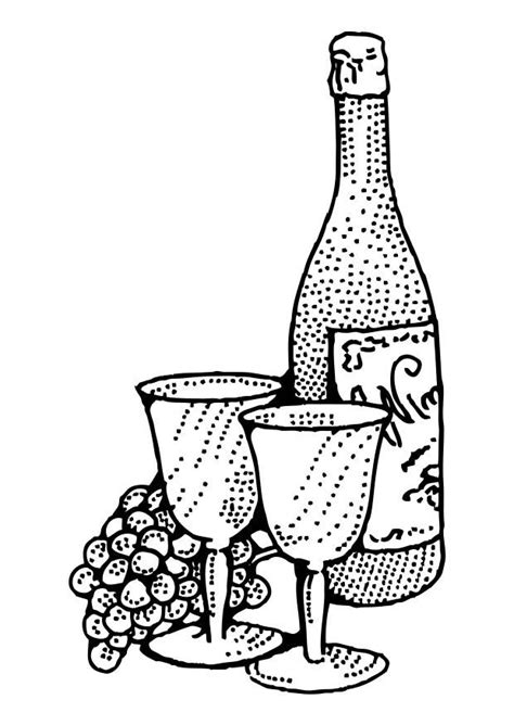 Download Coloring page Wine - img 17427.