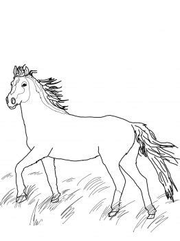 Download Mustang Wild Horse | Horse coloring pages, Horses, Free ...