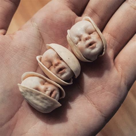 Juxtapoz Magazine Really Creepy Tiny Baby Sculptures Creepy Art