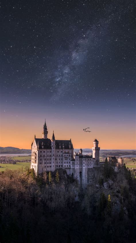 Neuschwanstein Castle 4k Wallpaper Germany Landscape