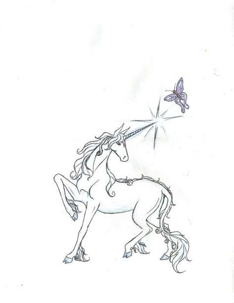 Lady Amalthea From The Last Unicorn And The Wandering Butterfly