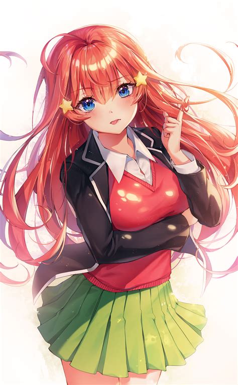 Nakano Itsuki Go Toubun No Hanayome Drawn By Ttosom Danbooru