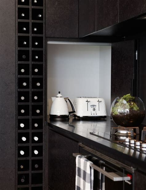 A Matte Black Kitchen Makes A Bold Statement In This Auckland Villa