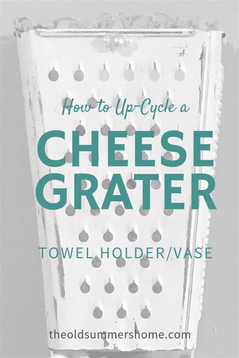 Cheese Grater Upcycle Tutorial Cheese Grater Diy Decor Projects Diy