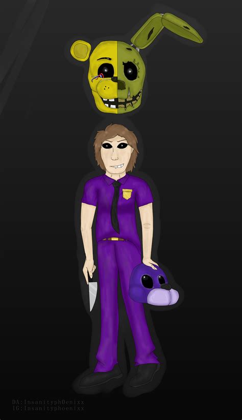 Smike The Purple Guy By Insanityph0enixx On Deviantart