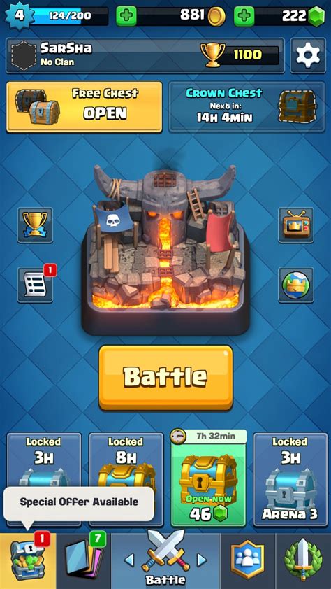 Recently Started To Play Is This Normal Lvl 4 A4 Rclashroyale