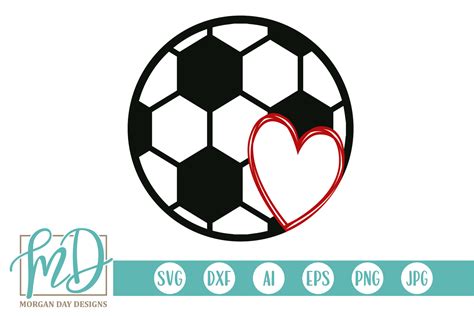 Soccer SVG By Morgan Day Designs | TheHungryJPEG.com