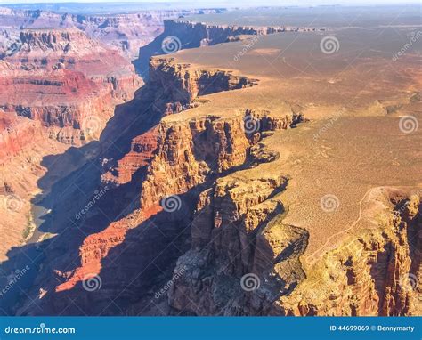 Grand Canyon Aerial View Stock Photo Image 44699069