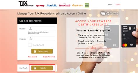 Activating your tjx card is easy. www.tjxrewards.com/increase - How to Log into TJX Rewards Credit Card Online Account ...