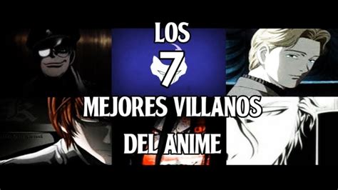 Top Mejores Villanos Del Anime Youtube