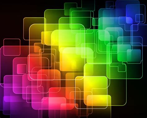 Abstract Colorful Squares Editable Vector Graphic Free Vector